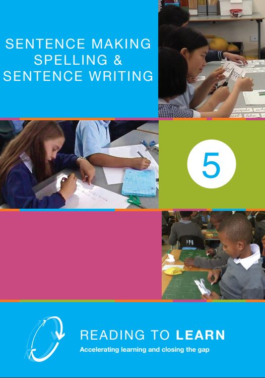 Book Five: Sentence Making, Spelling, Sentence Writing